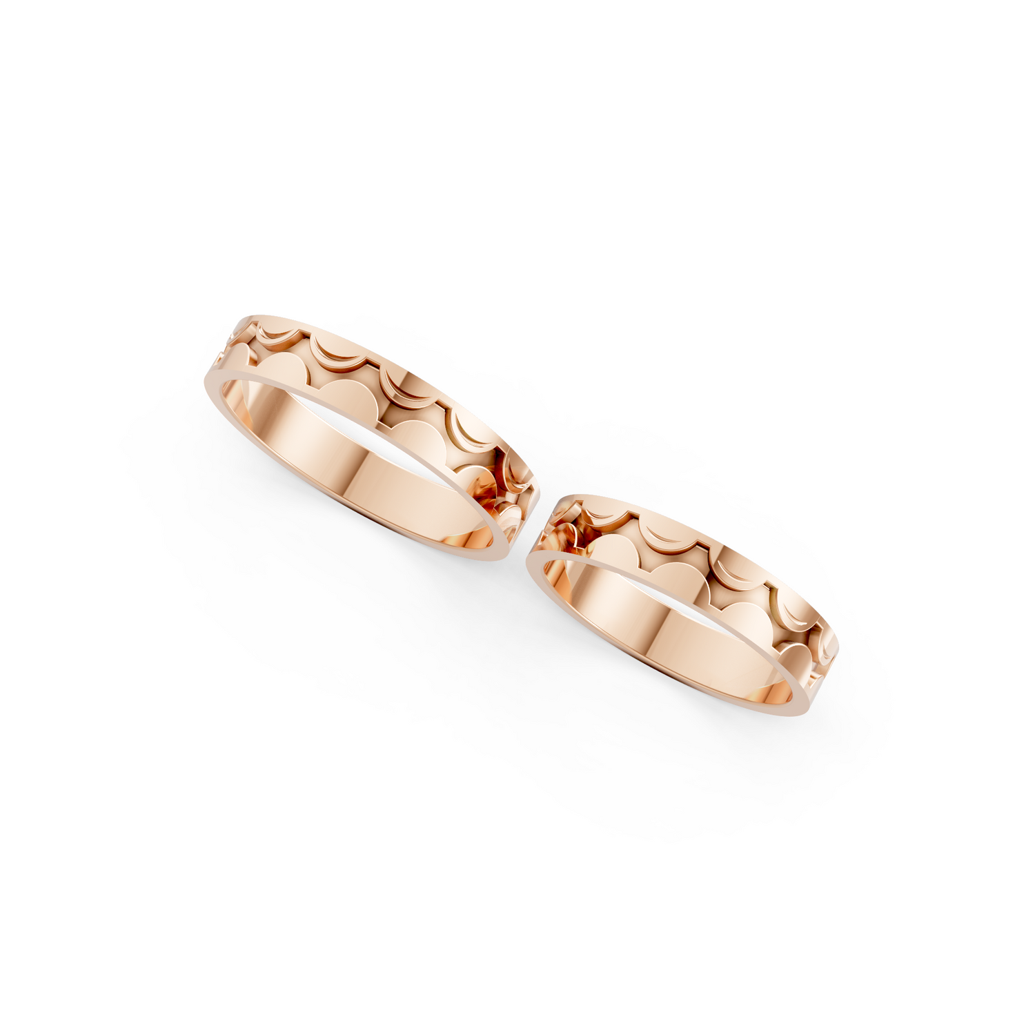 Luve' Bonds – Lab-Grown Diamond Unity Couple Bands