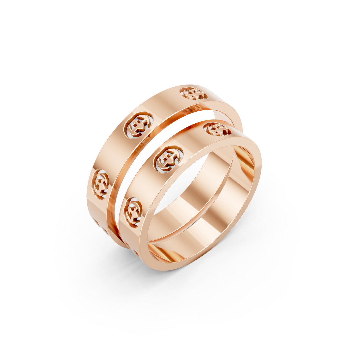 Luve' Bonds – Lab-Grown Diamond Velvet Couple Bands
