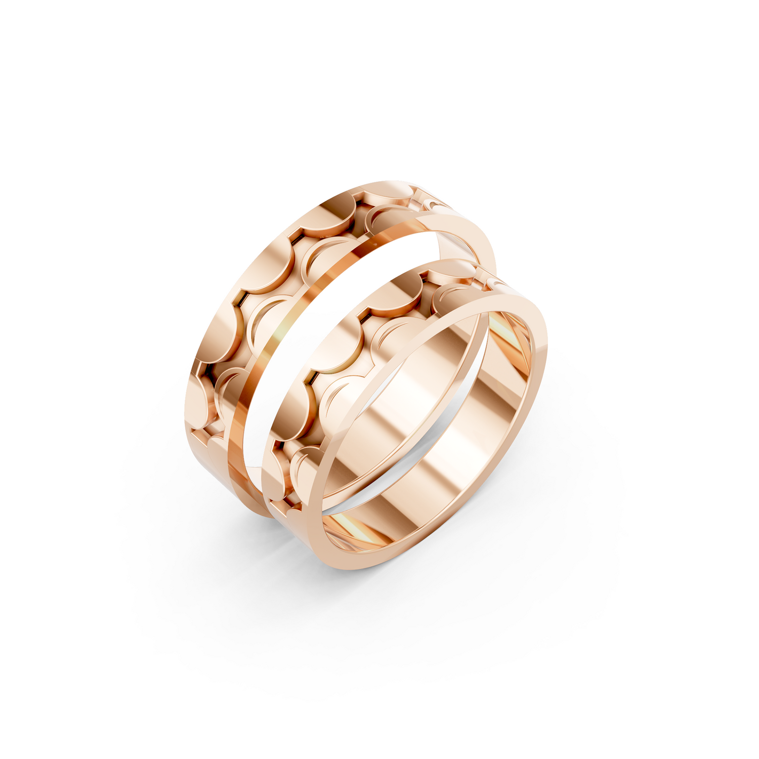 Luve' Bonds – Lab-Grown Diamond Unity Couple Bands