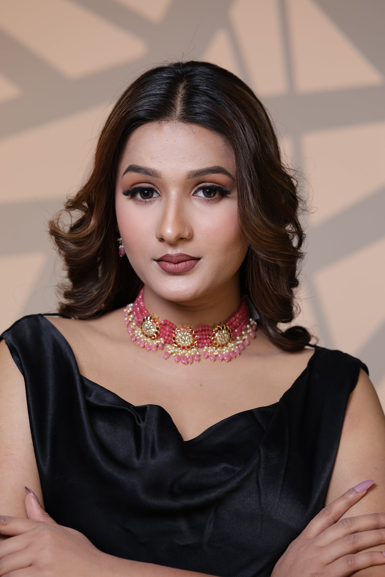 Gulabi Pearl Choker