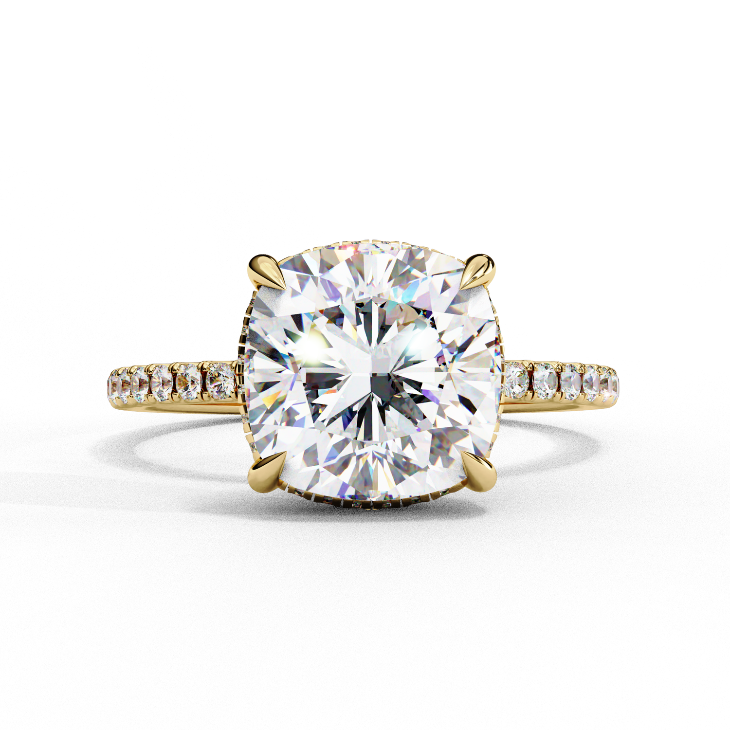 Meadow Solitaire Ring