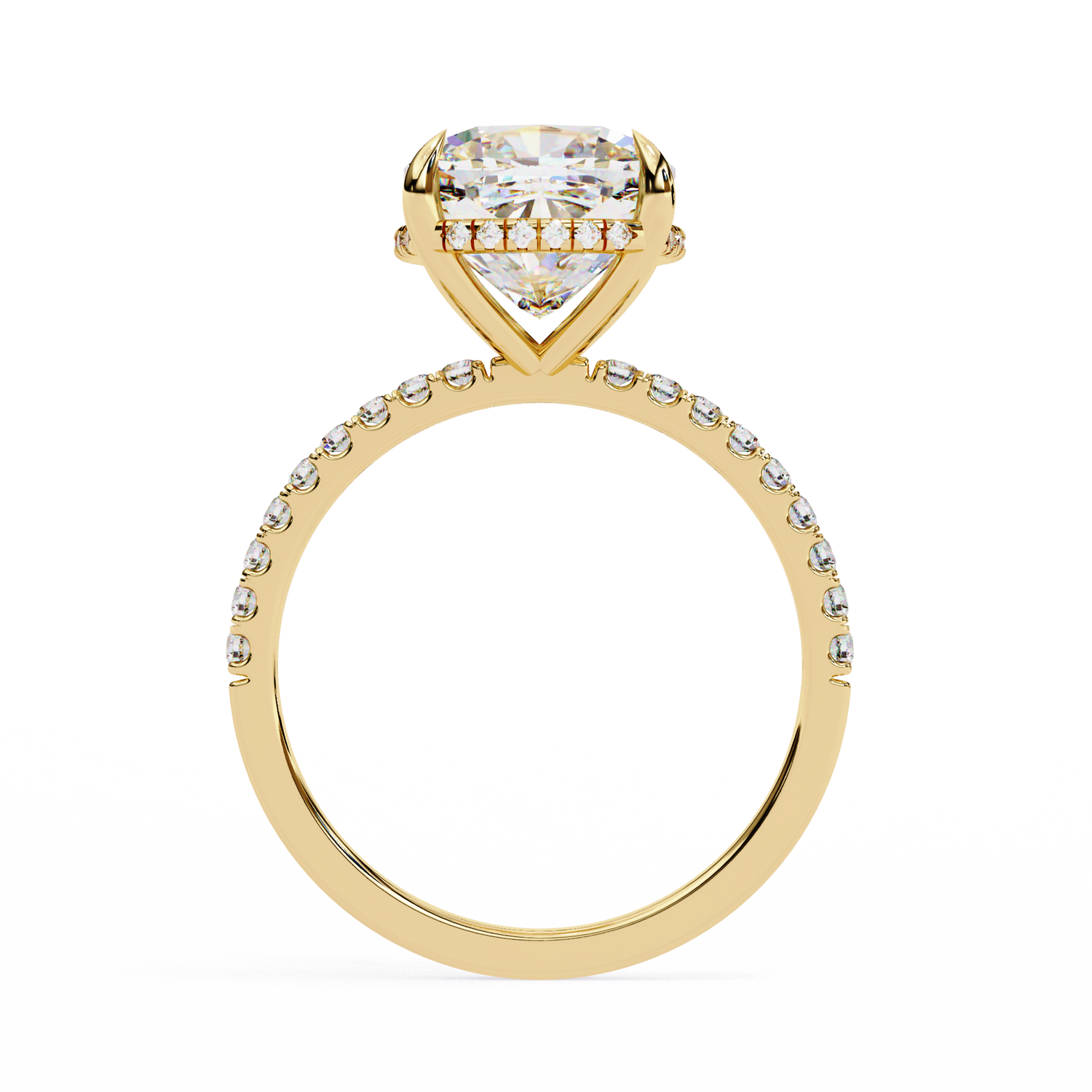 Meadow Solitaire Ring
