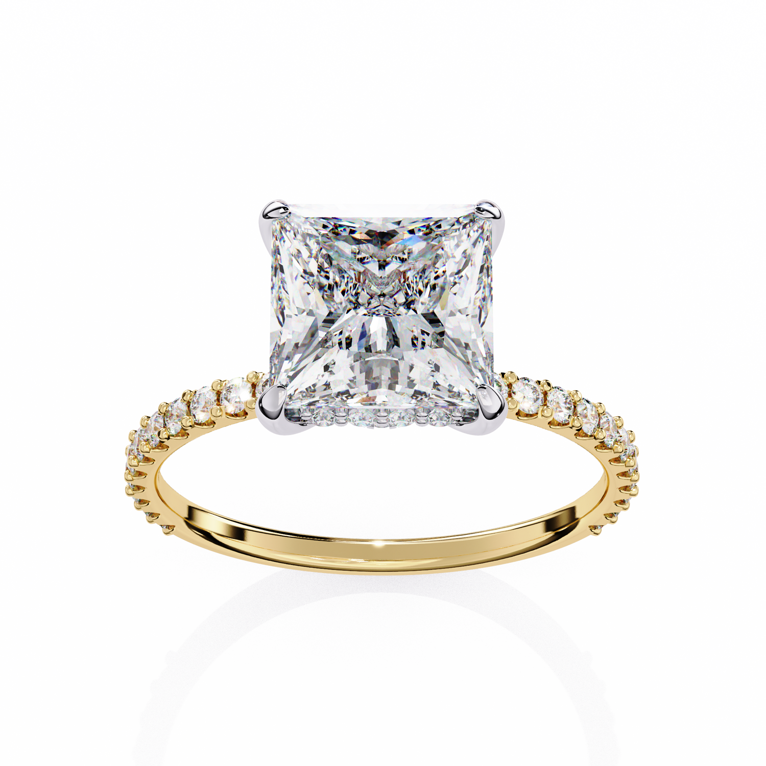 Angel Solitaire Ring