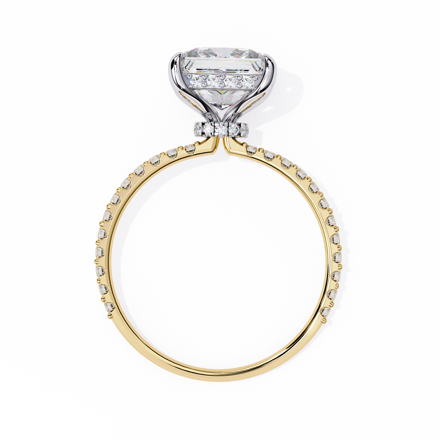 Angel Solitaire Ring