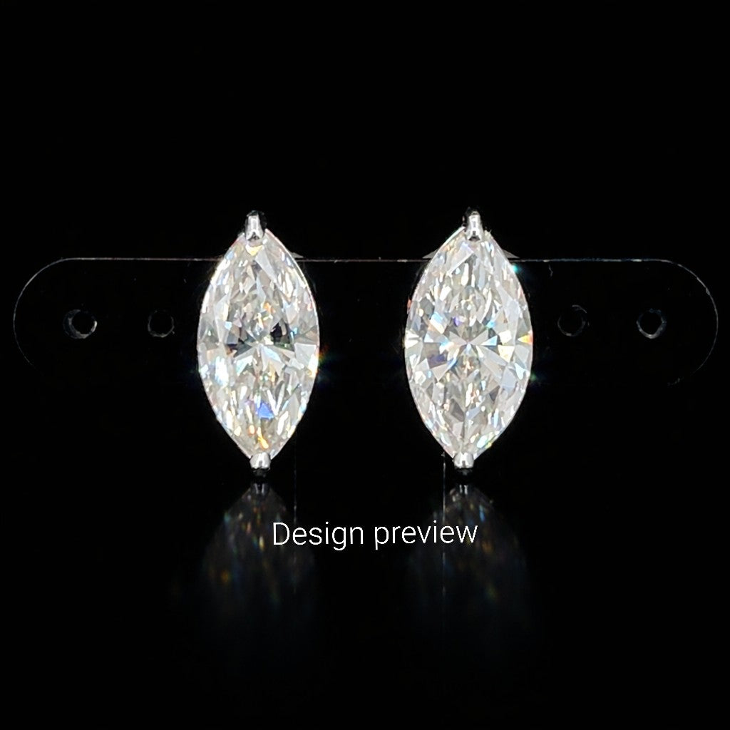 Angelica Solitaire Earring