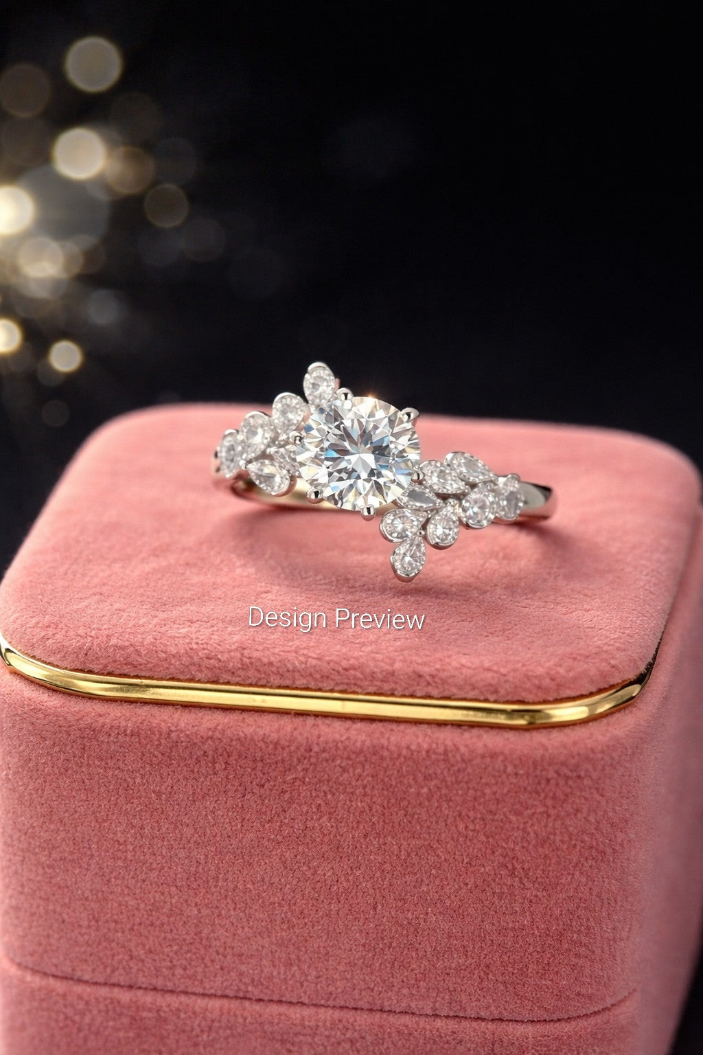 Diamond Blossom Ring 💎