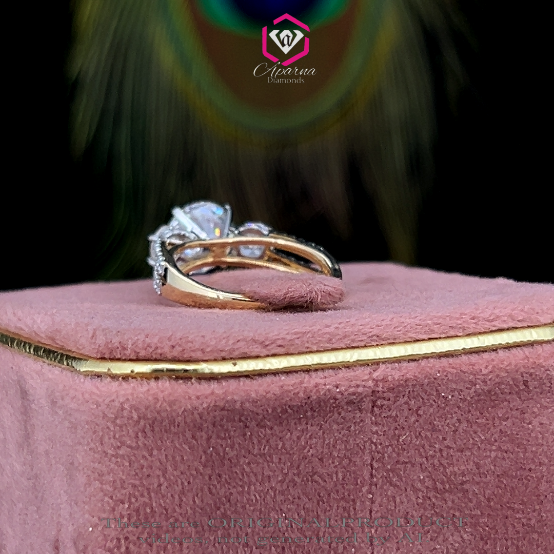 Majestic Trio Diamond Ring