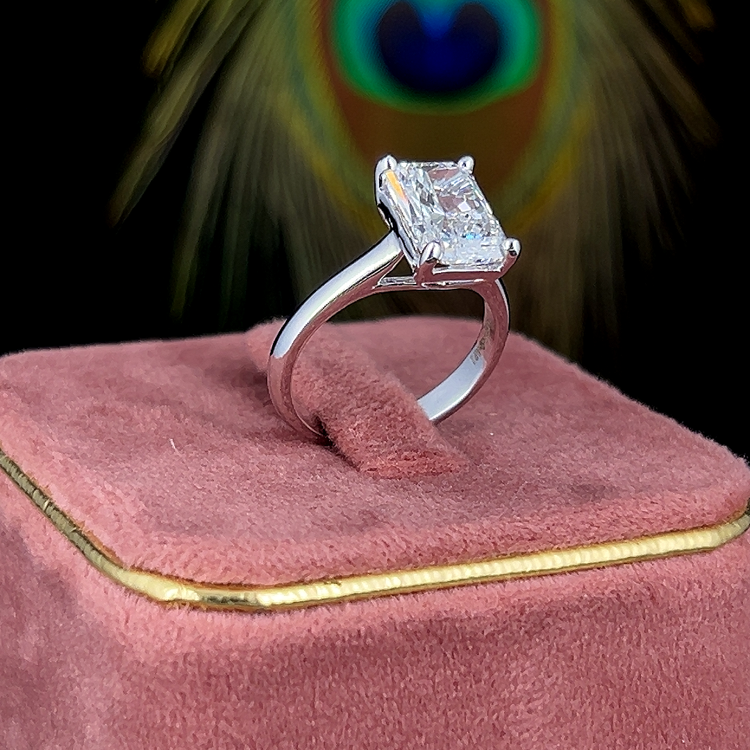 Royal Radiant Diamond Ring
