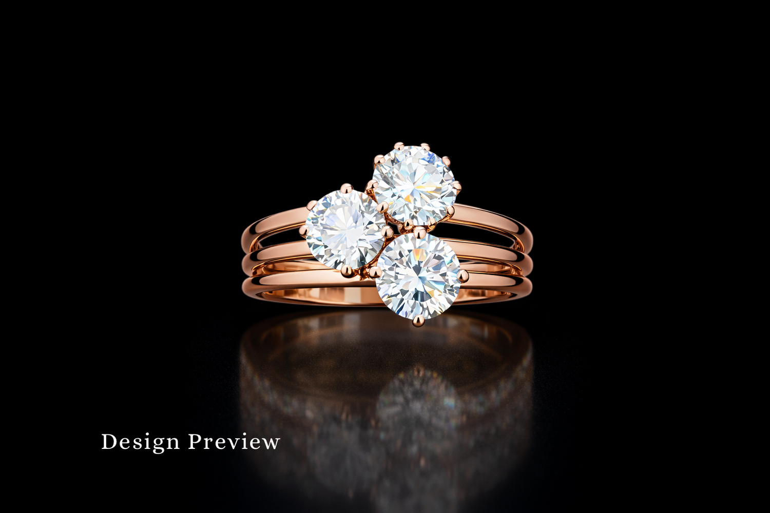 Trinity Diamond Ring 💎