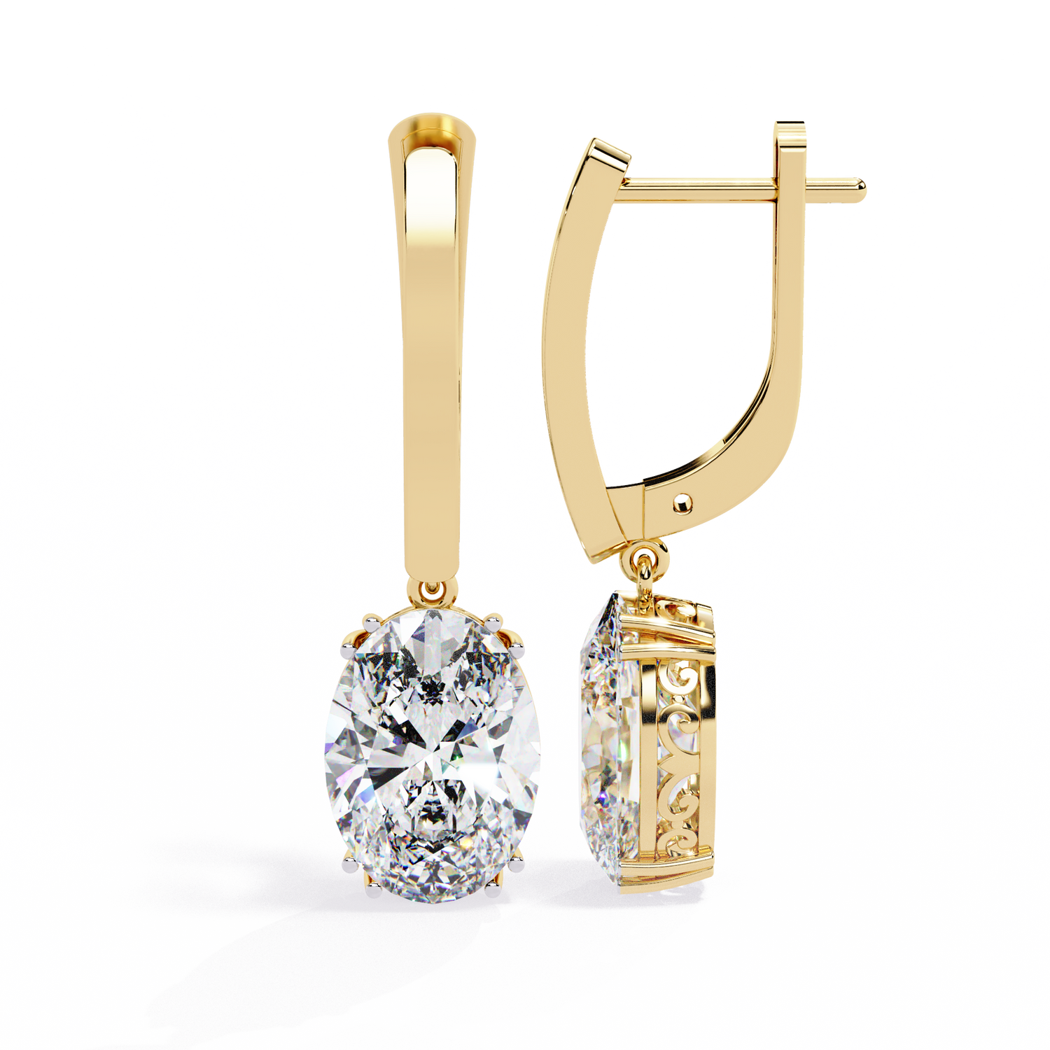 Cosmia Solitaire Earring