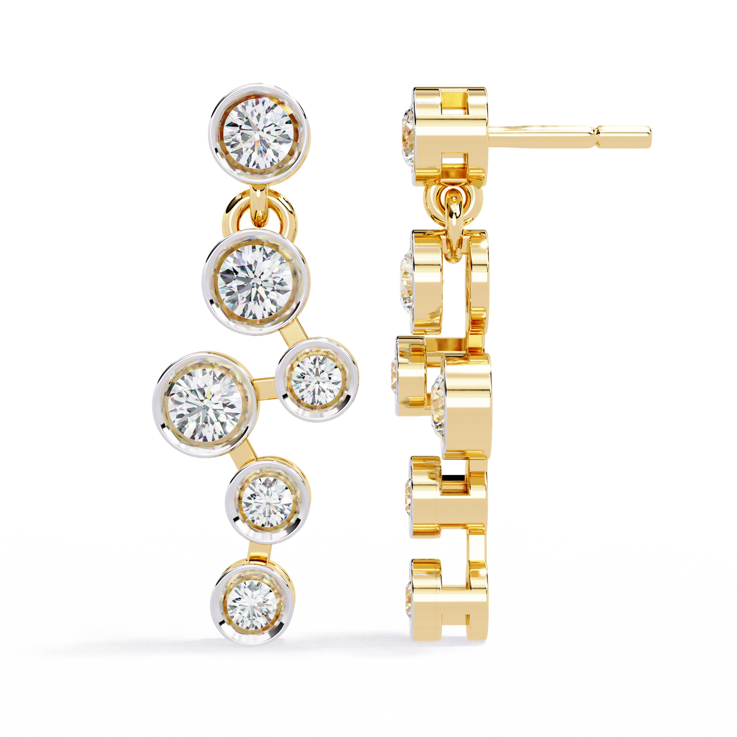 Edna Diamond Earring