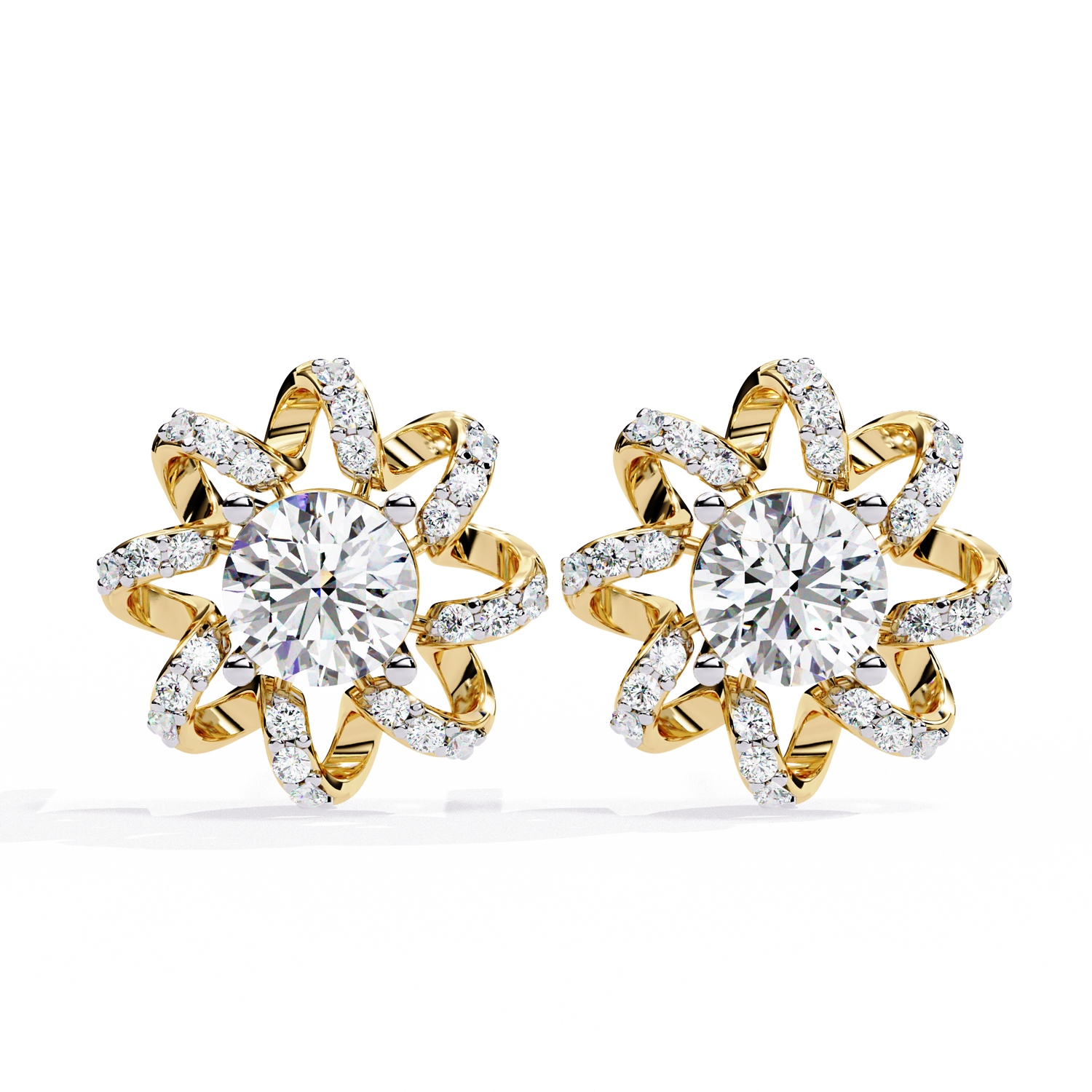 Audrey Solitaire Earring