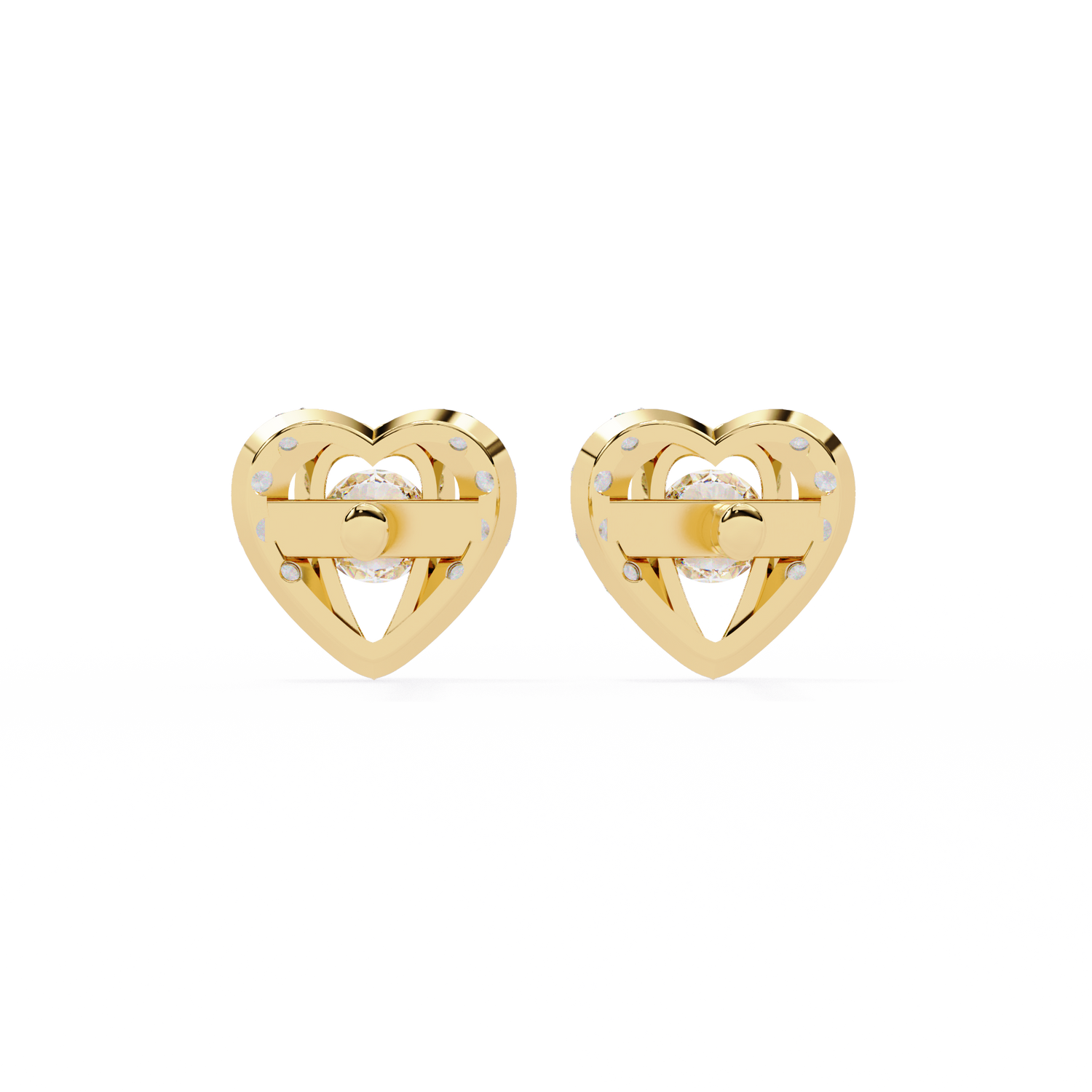 Ace Solitaire Earring