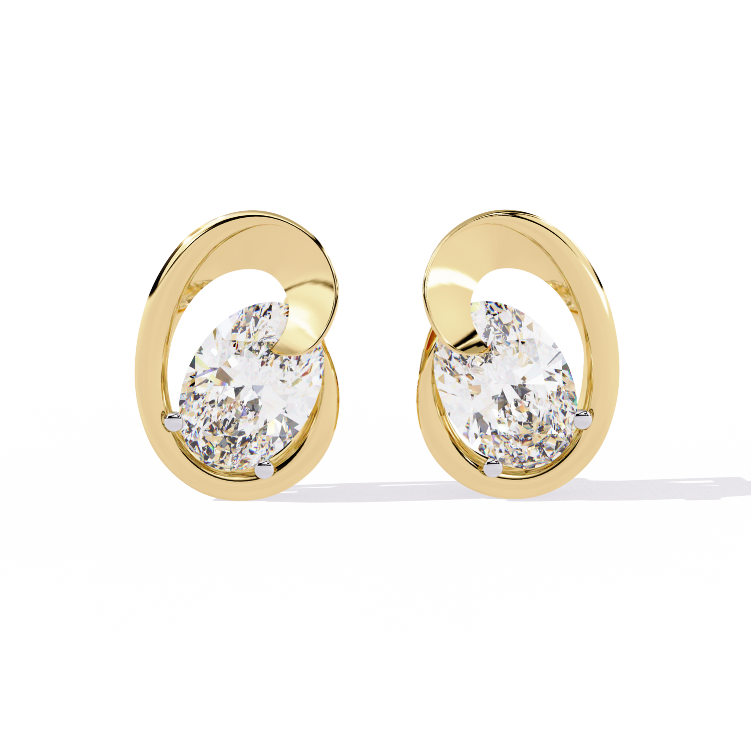 Elliot Solitaire Earring