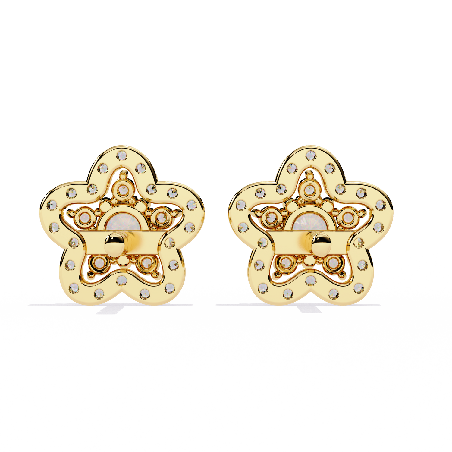 Avery Solitaire Earring