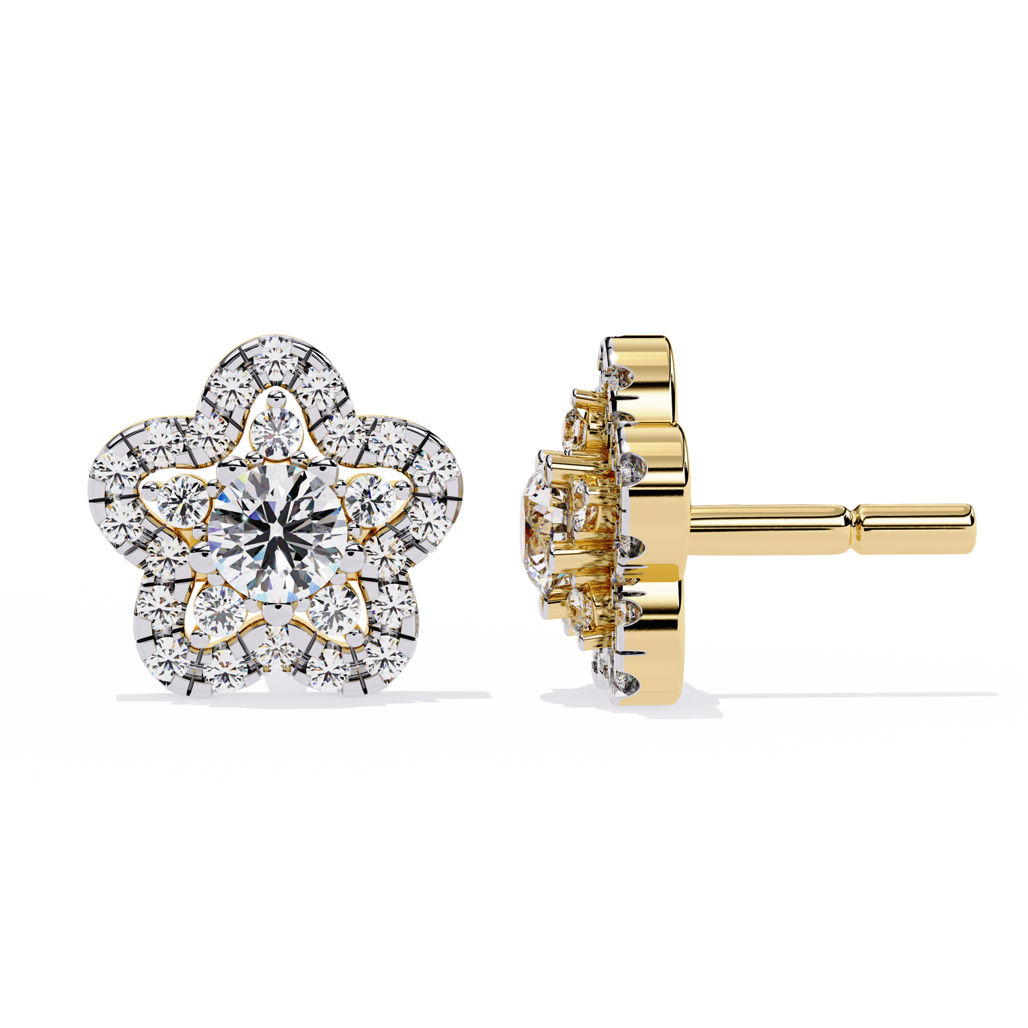 Avery Solitaire Earring