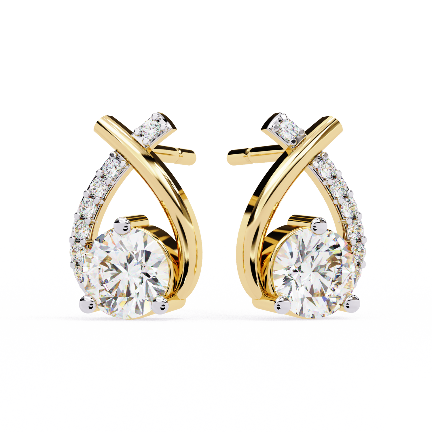 Kiara Solitaire Earring
