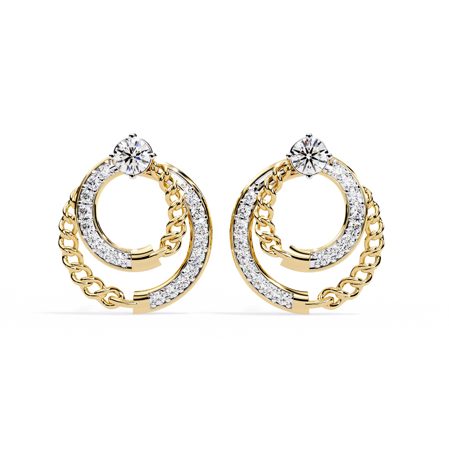 Charlotte Diamond Earring