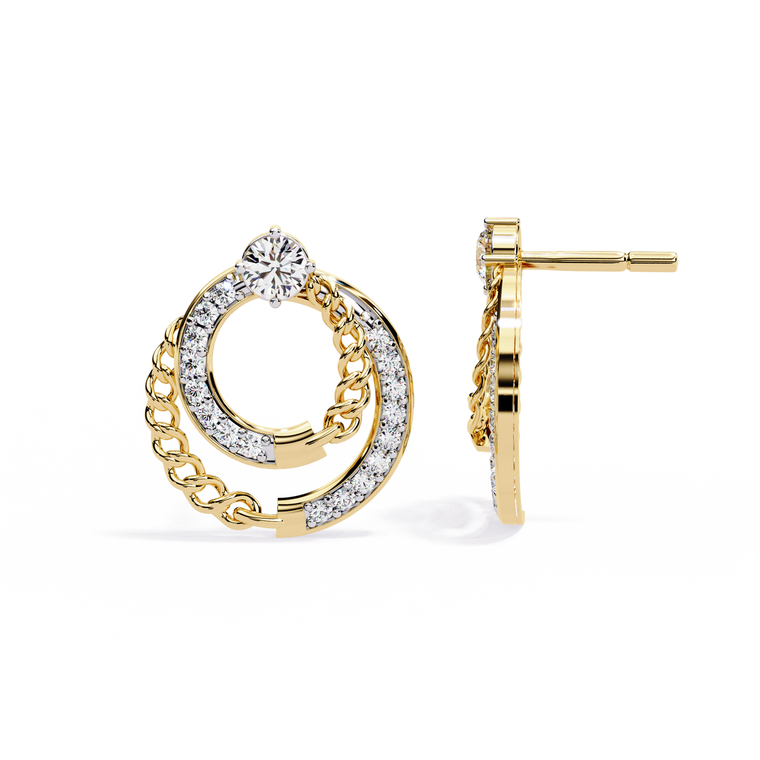Charlotte Diamond Earring