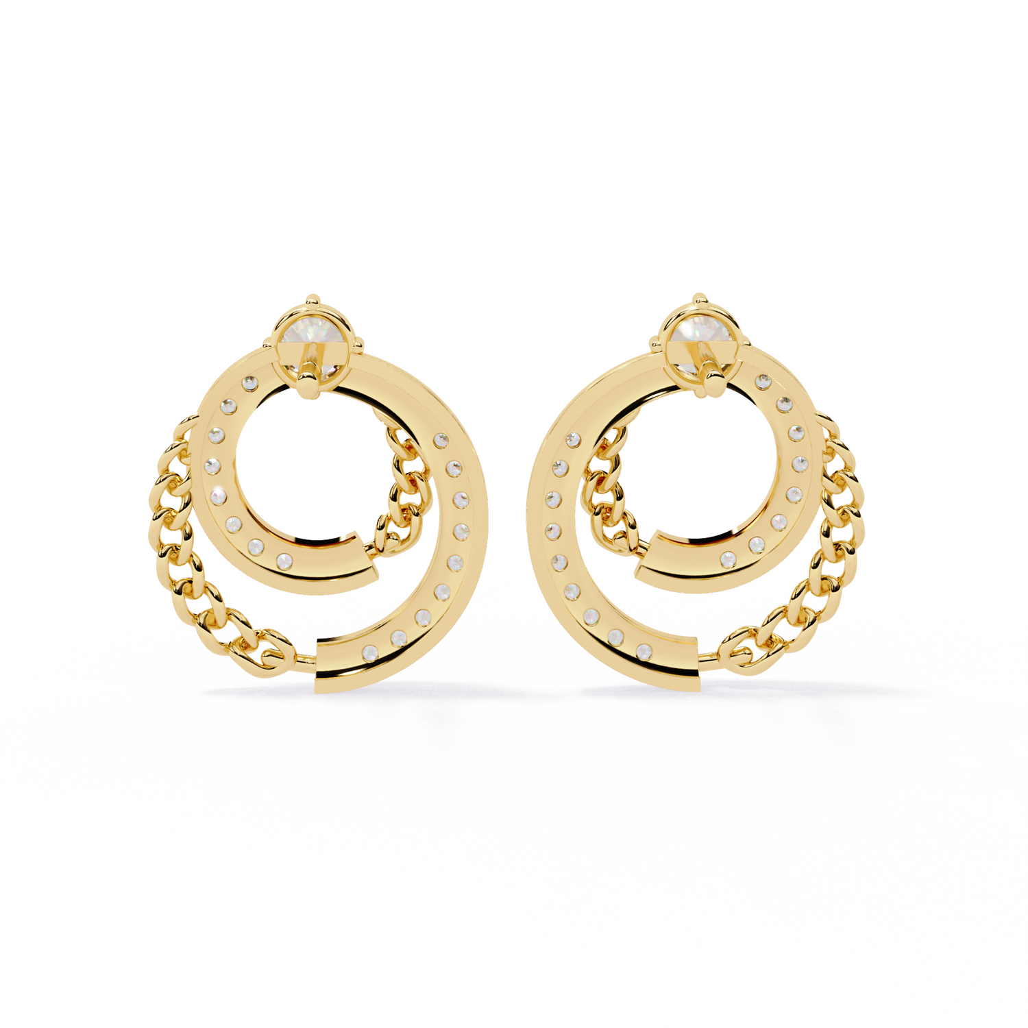 Charlotte Diamond Earring