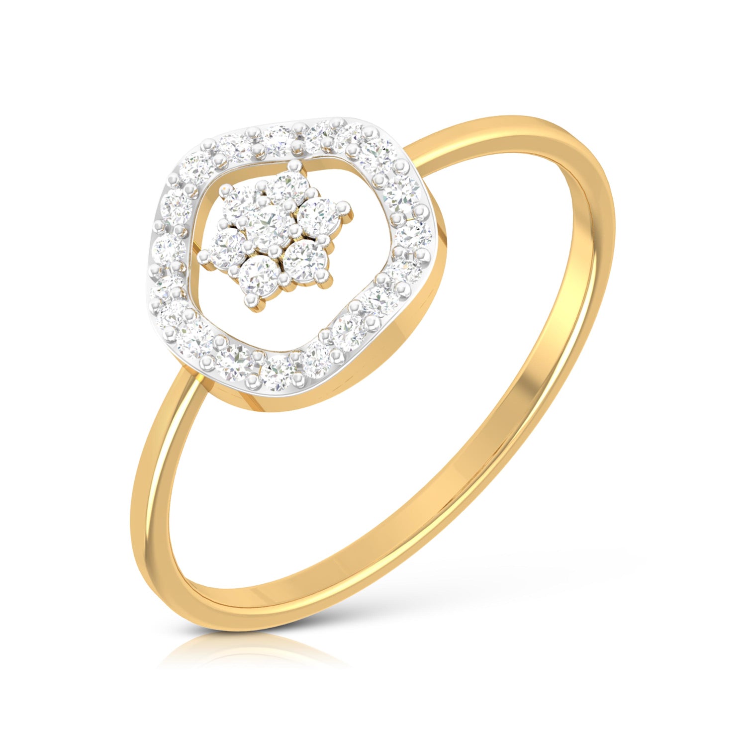 Dahlia Diamond Ring