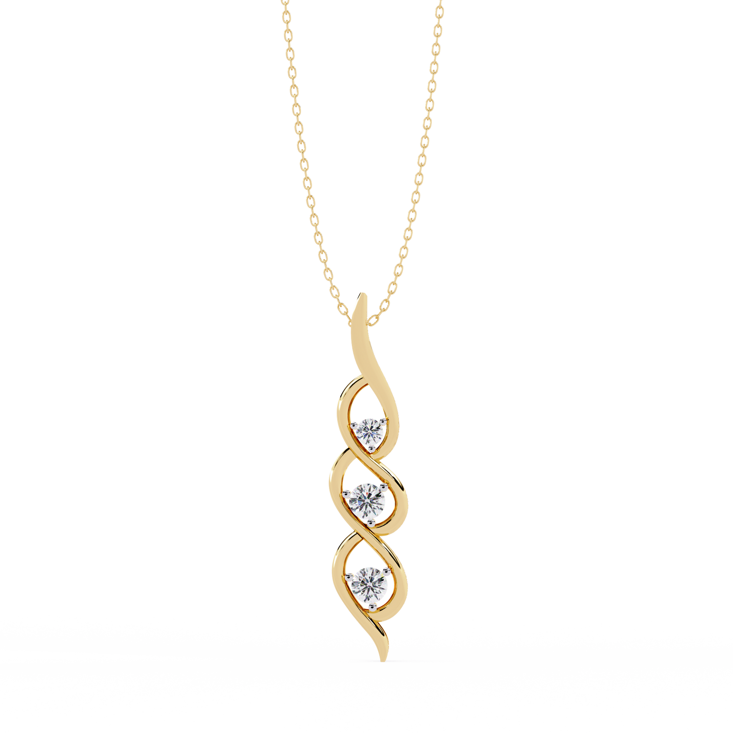 Silvia Diamond Necklace