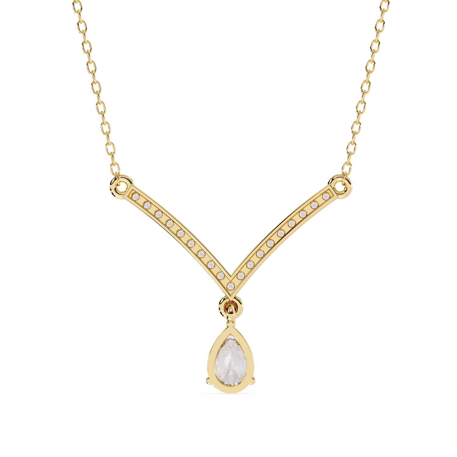 Scarlett Solitaire Necklace