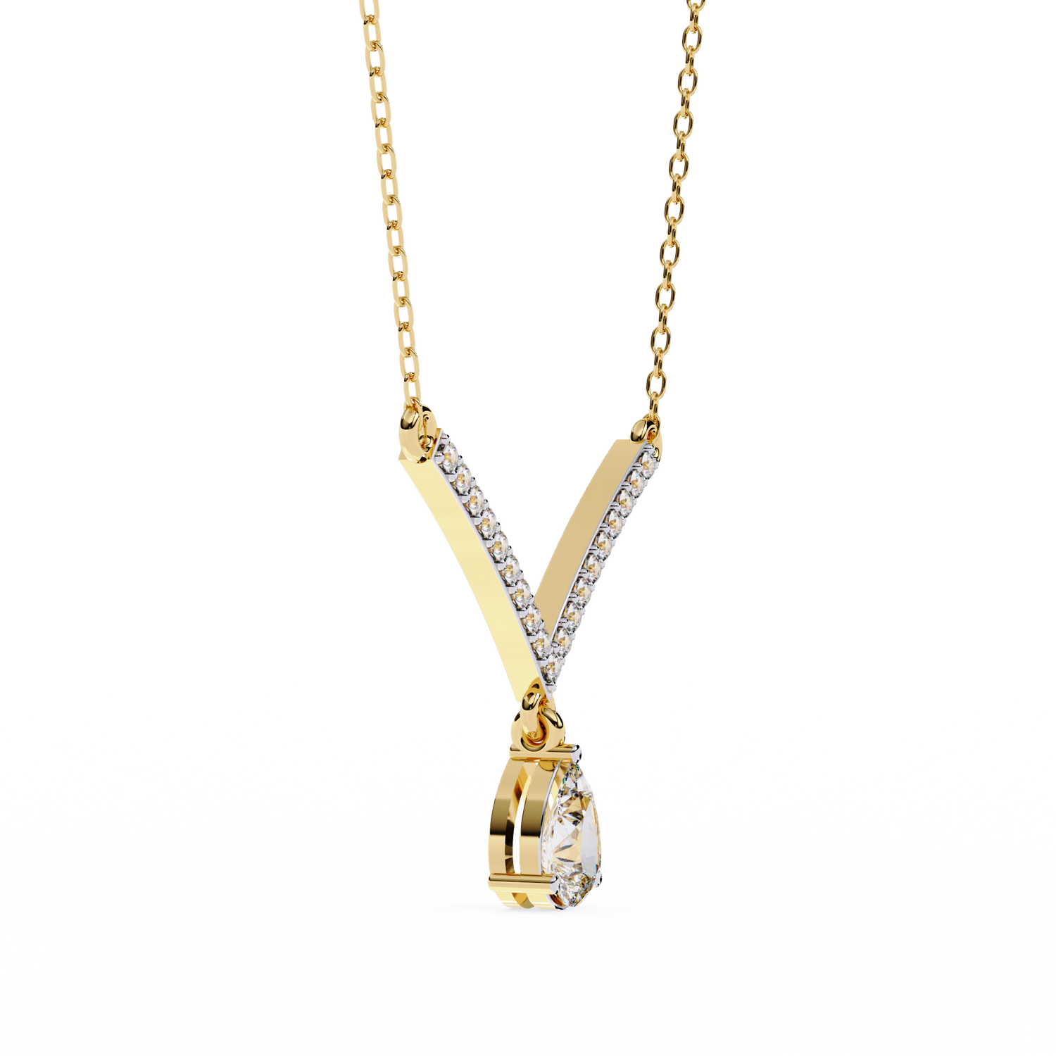 Scarlett Solitaire Necklace