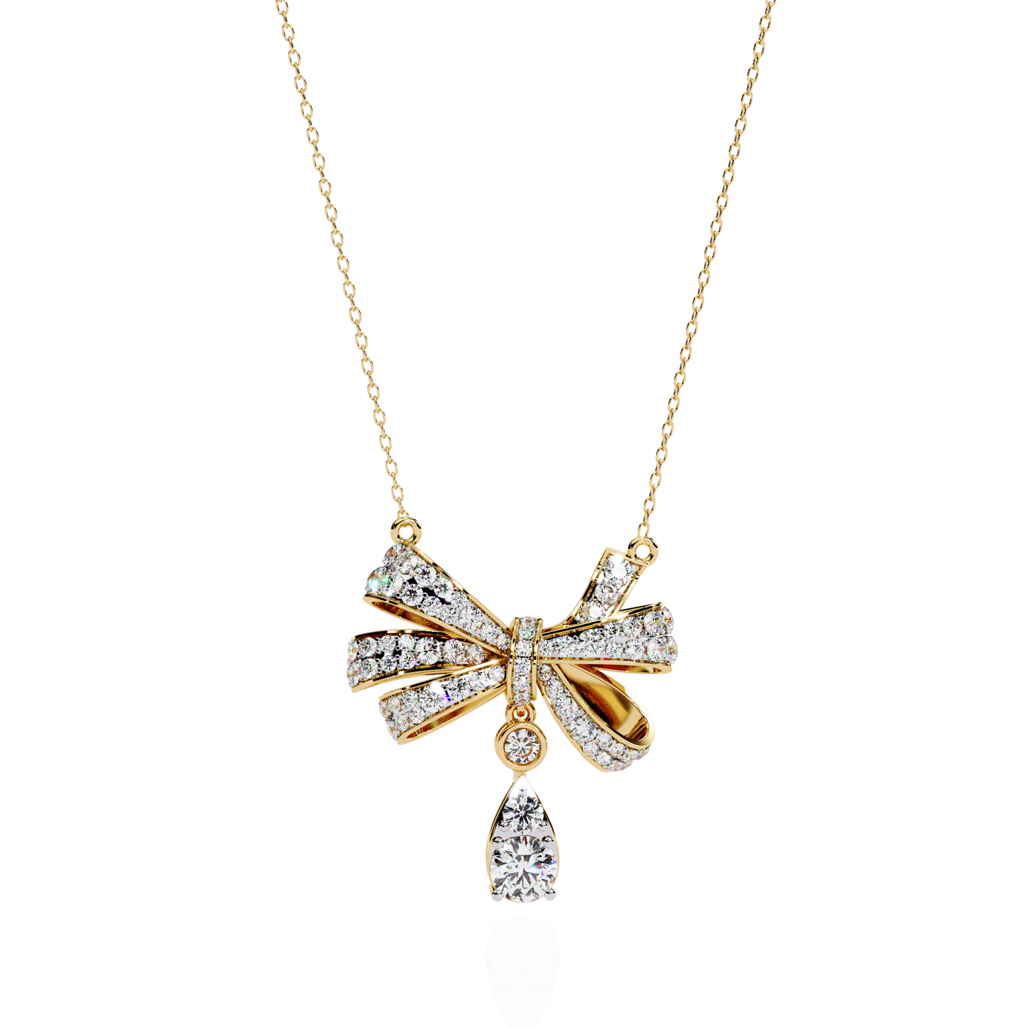 Aubrey Diamond Necklace