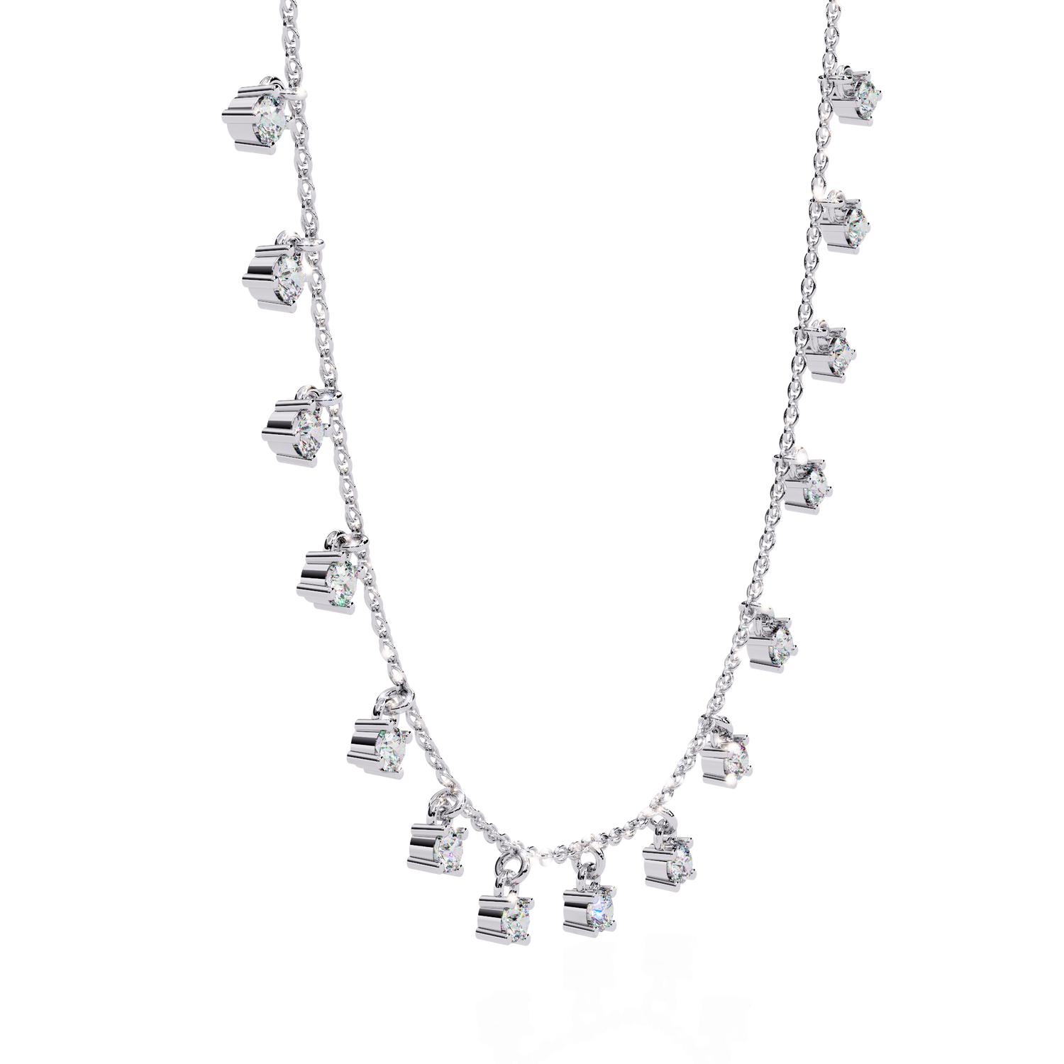 Zoe Diamond Necklace