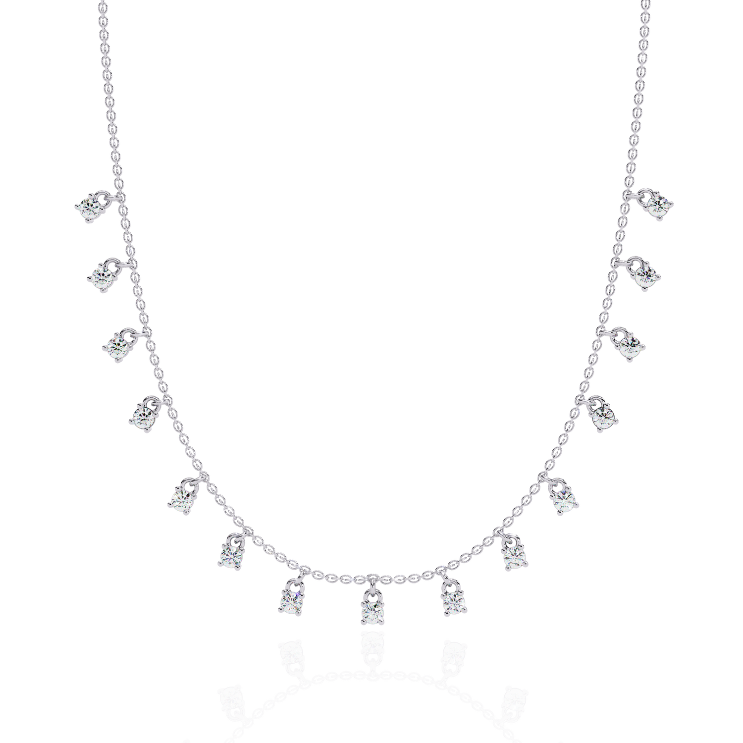 Zoe Diamond Necklace