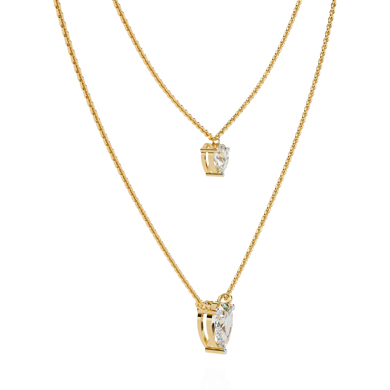 Aurora Diamond Necklace