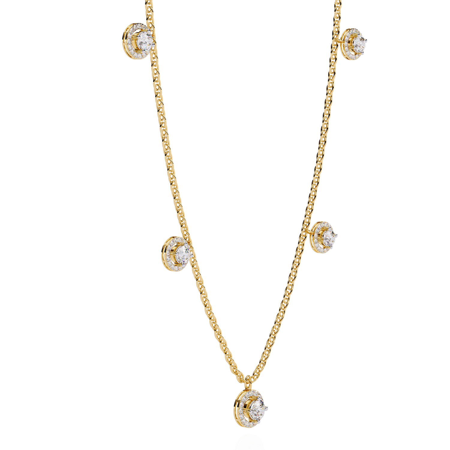 Nova Solitaire Necklace