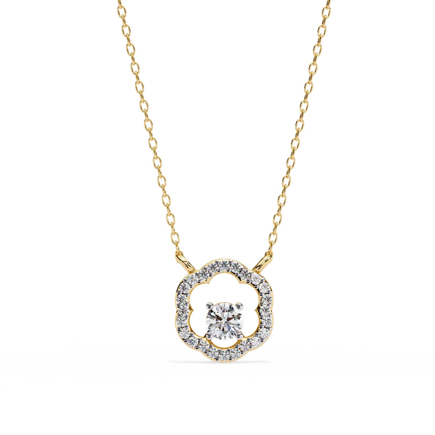Sadie Solitaire Pendant