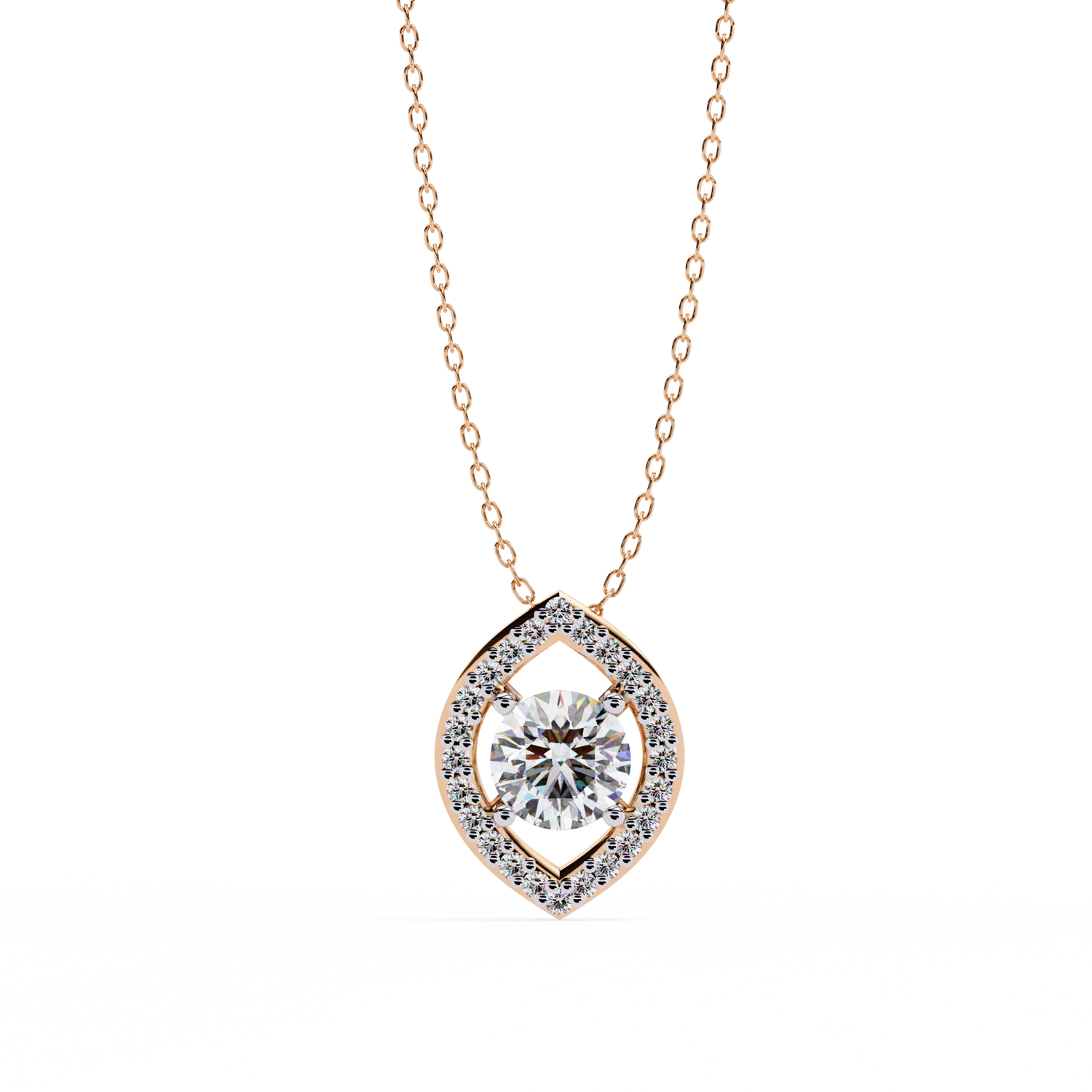Emery Solitaire Pendant