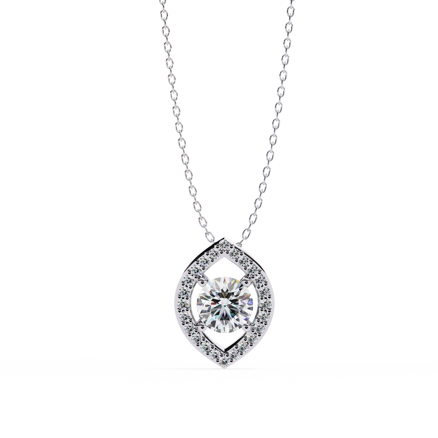 Emery Solitaire Pendant