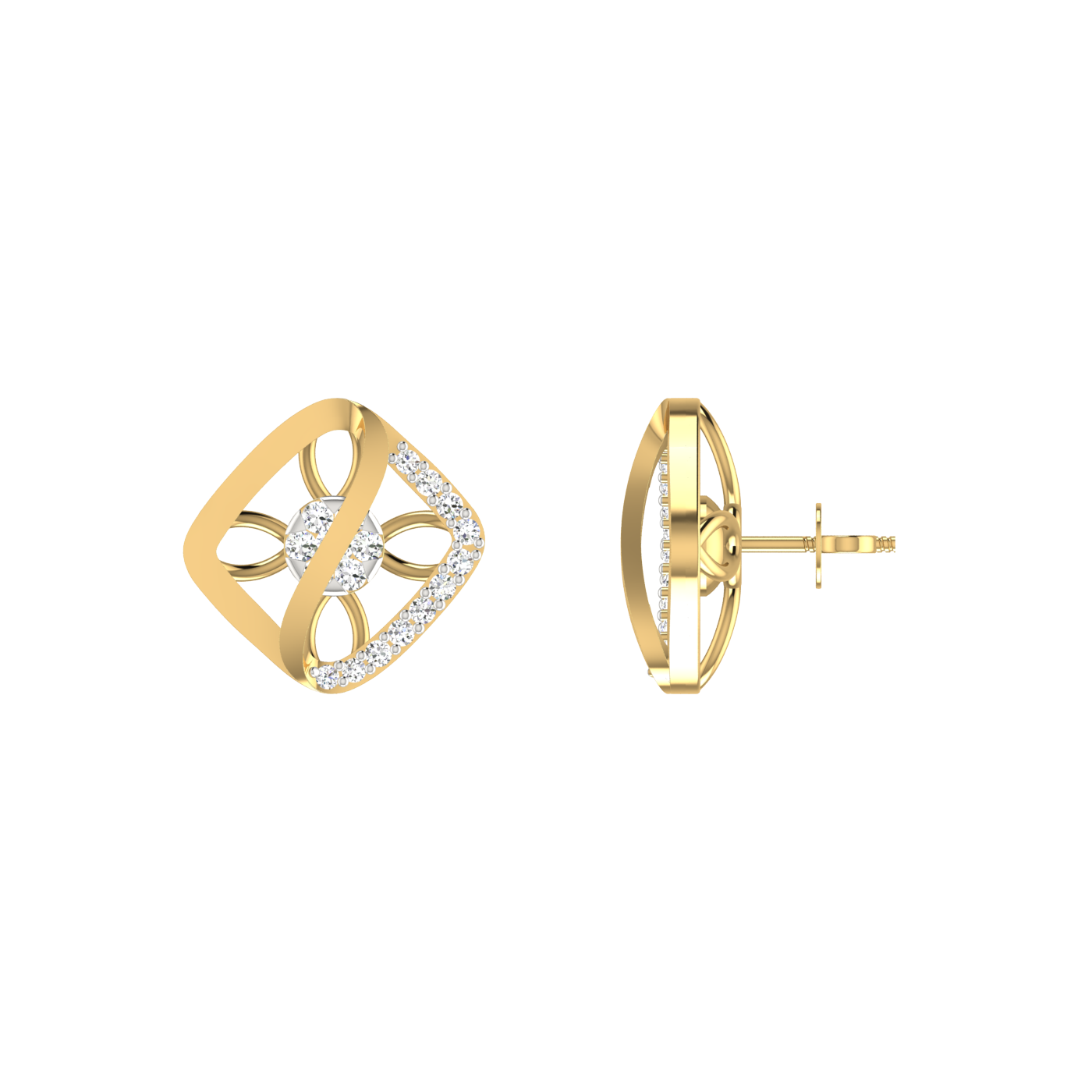 Evangeline Diamond Earring