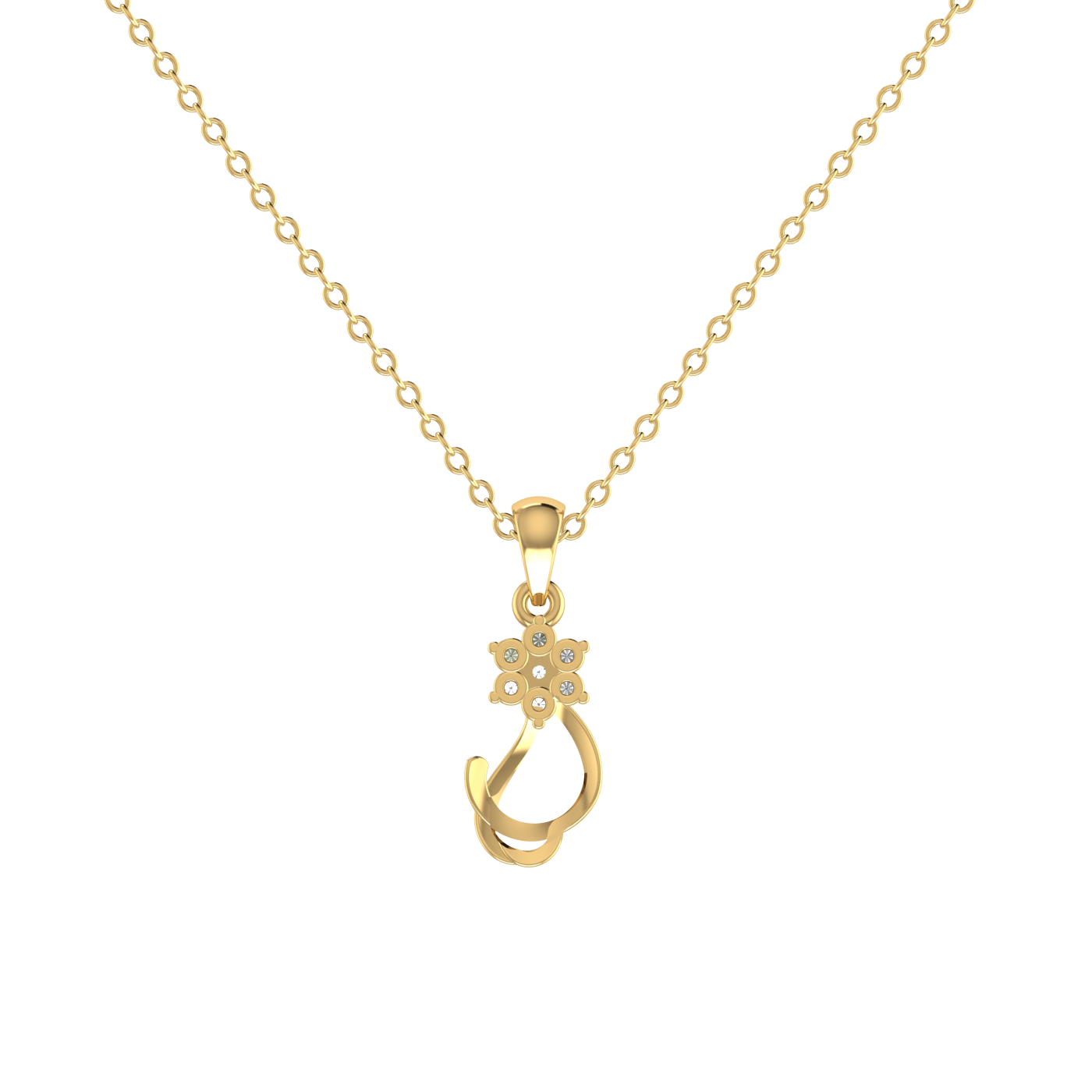 Eliza Diamond Pendant