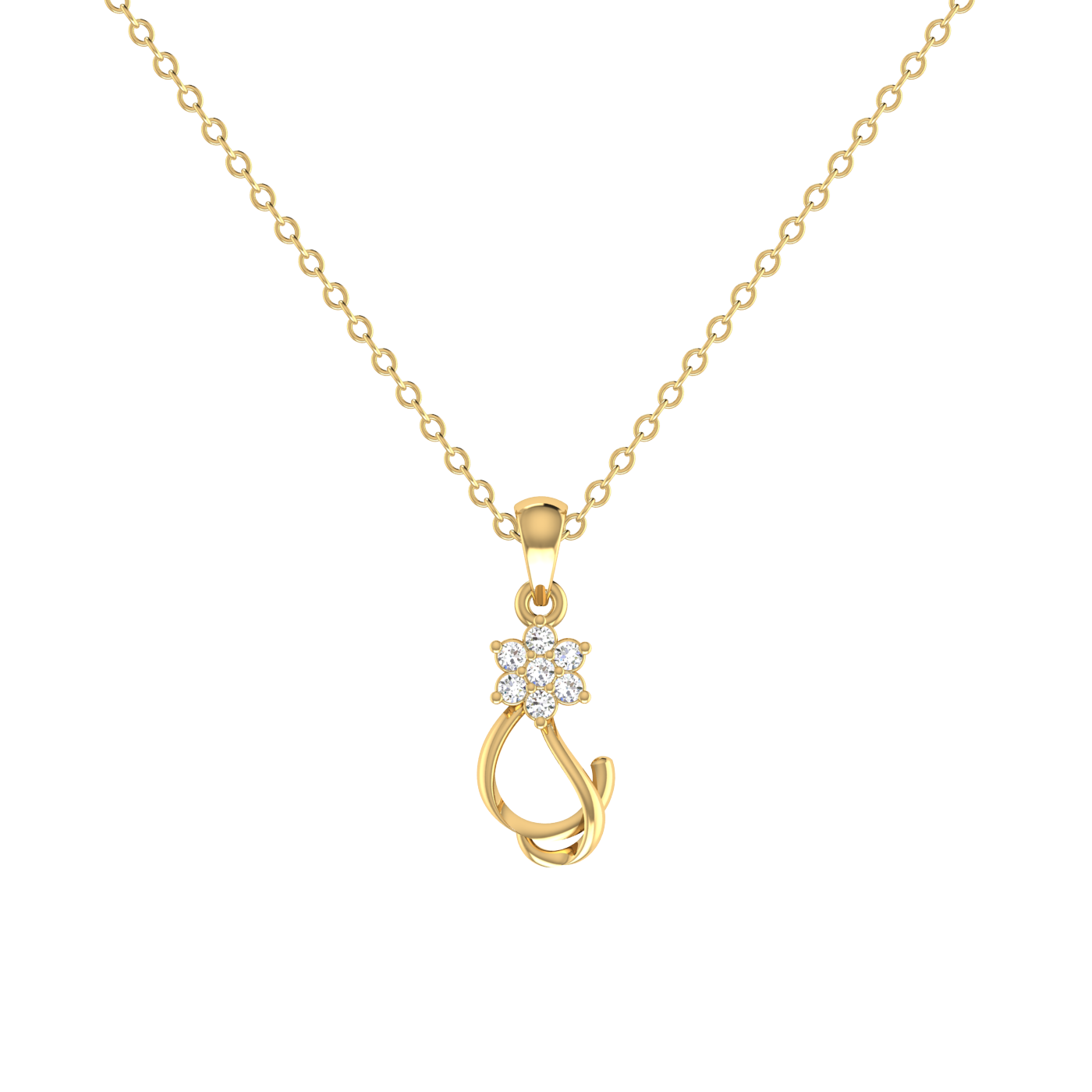 Eliza Diamond Pendant