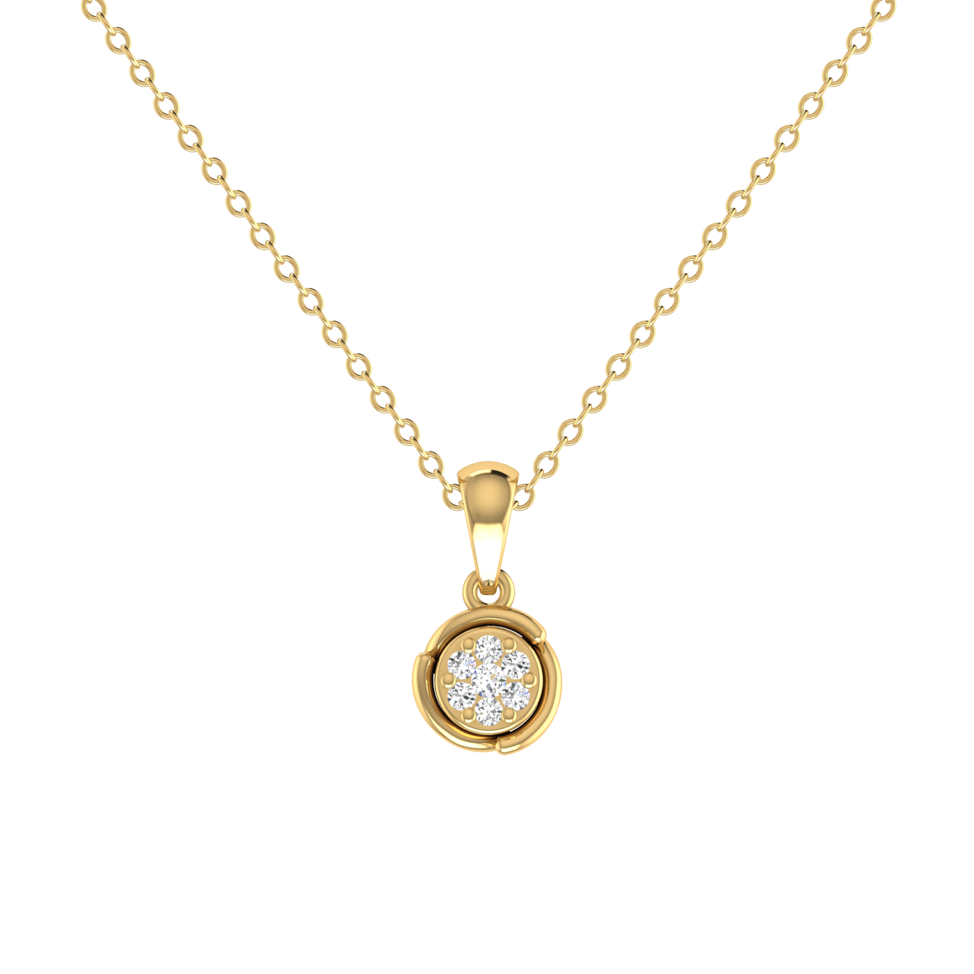 Jasmine Diamond Pendant