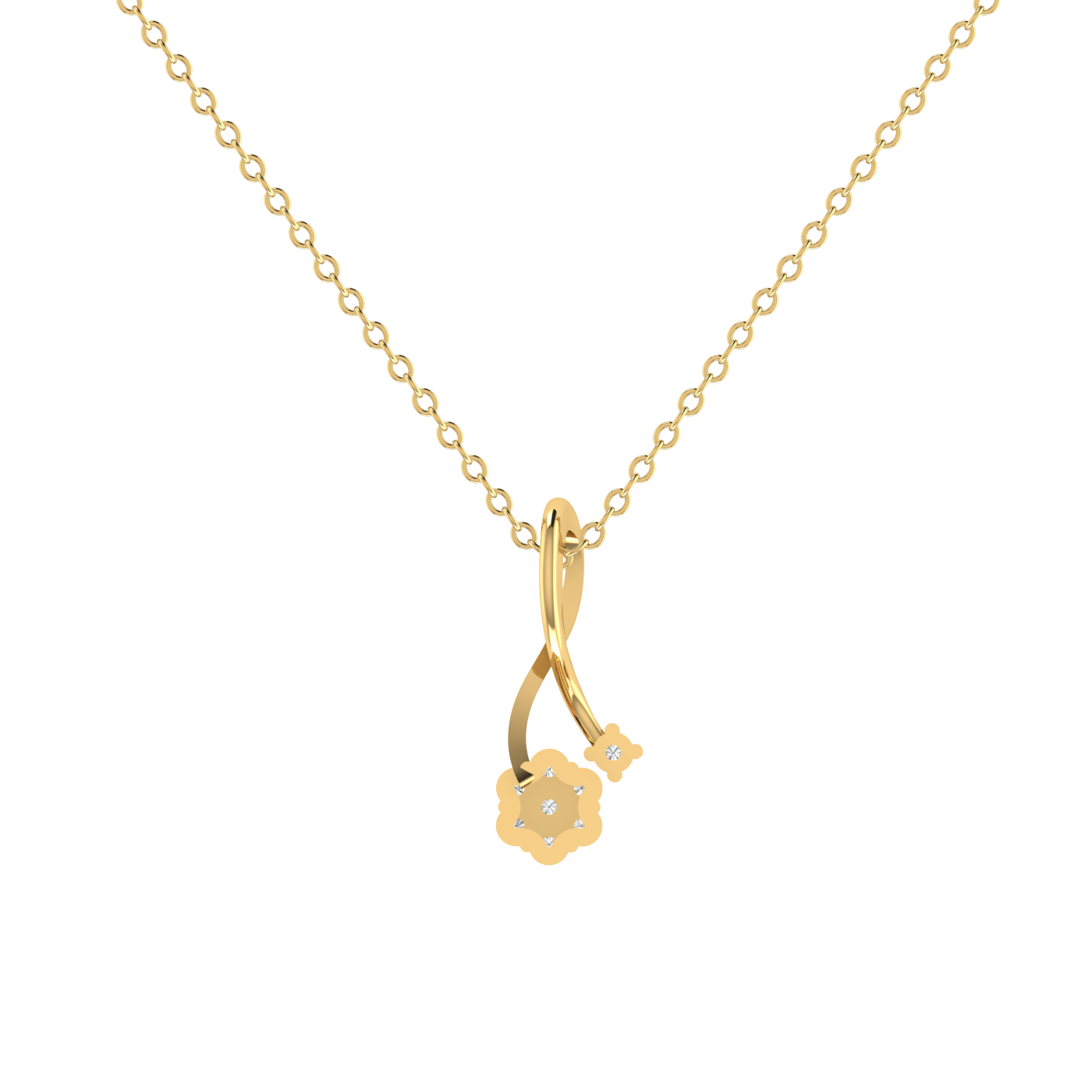 Melody Diamond Pendant