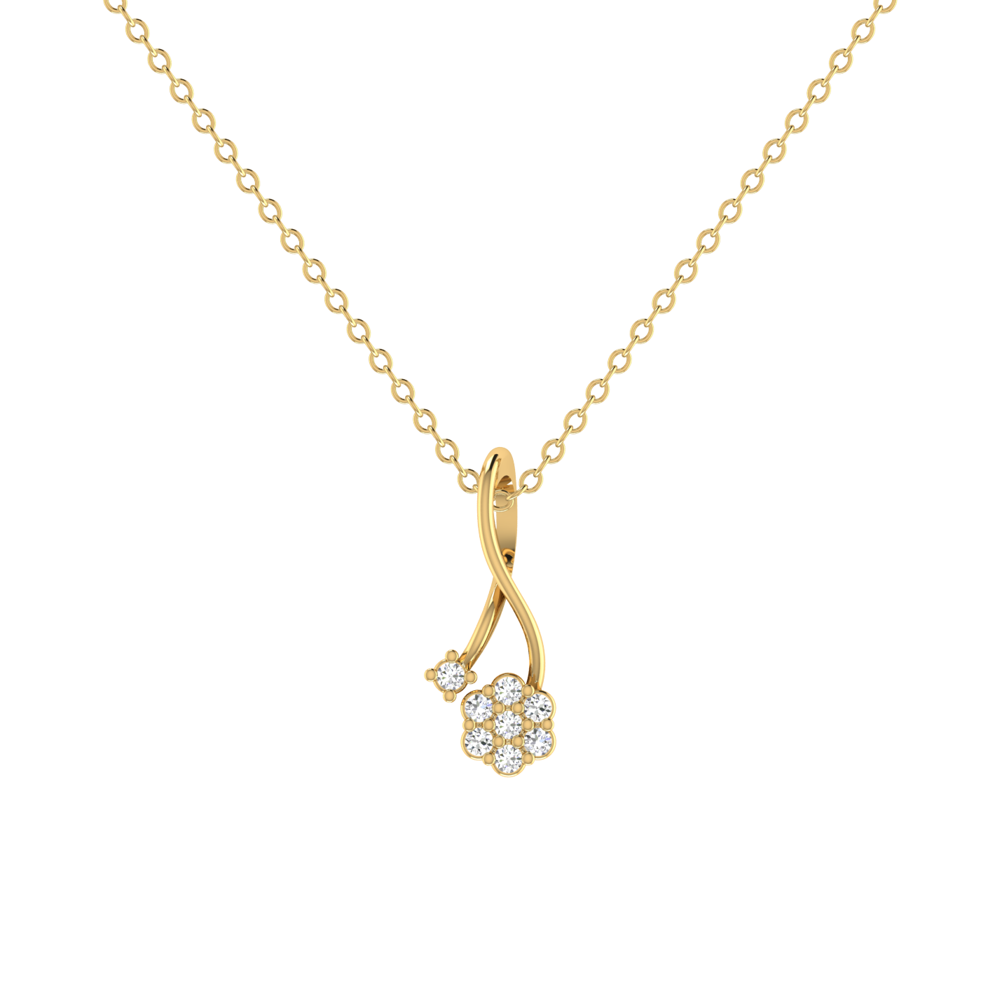 Melody Diamond Pendant