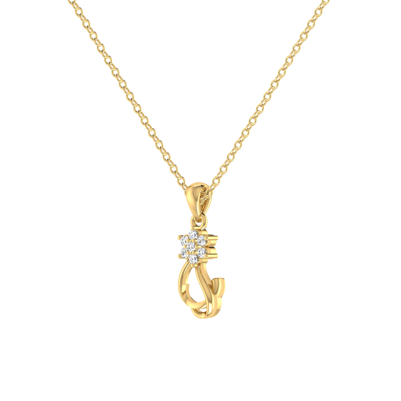 Eliza Diamond Pendant