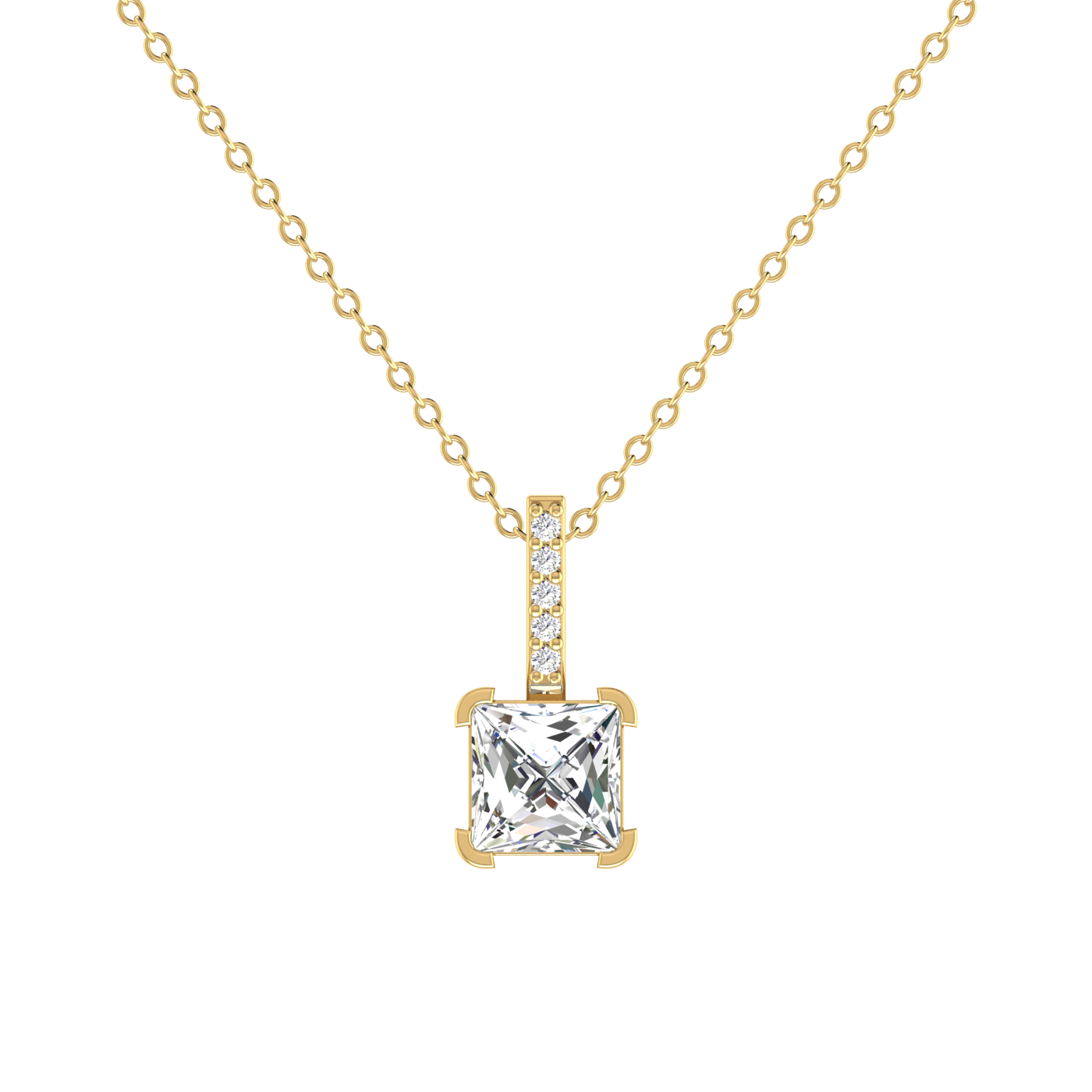 Sara Solitaire Pendant