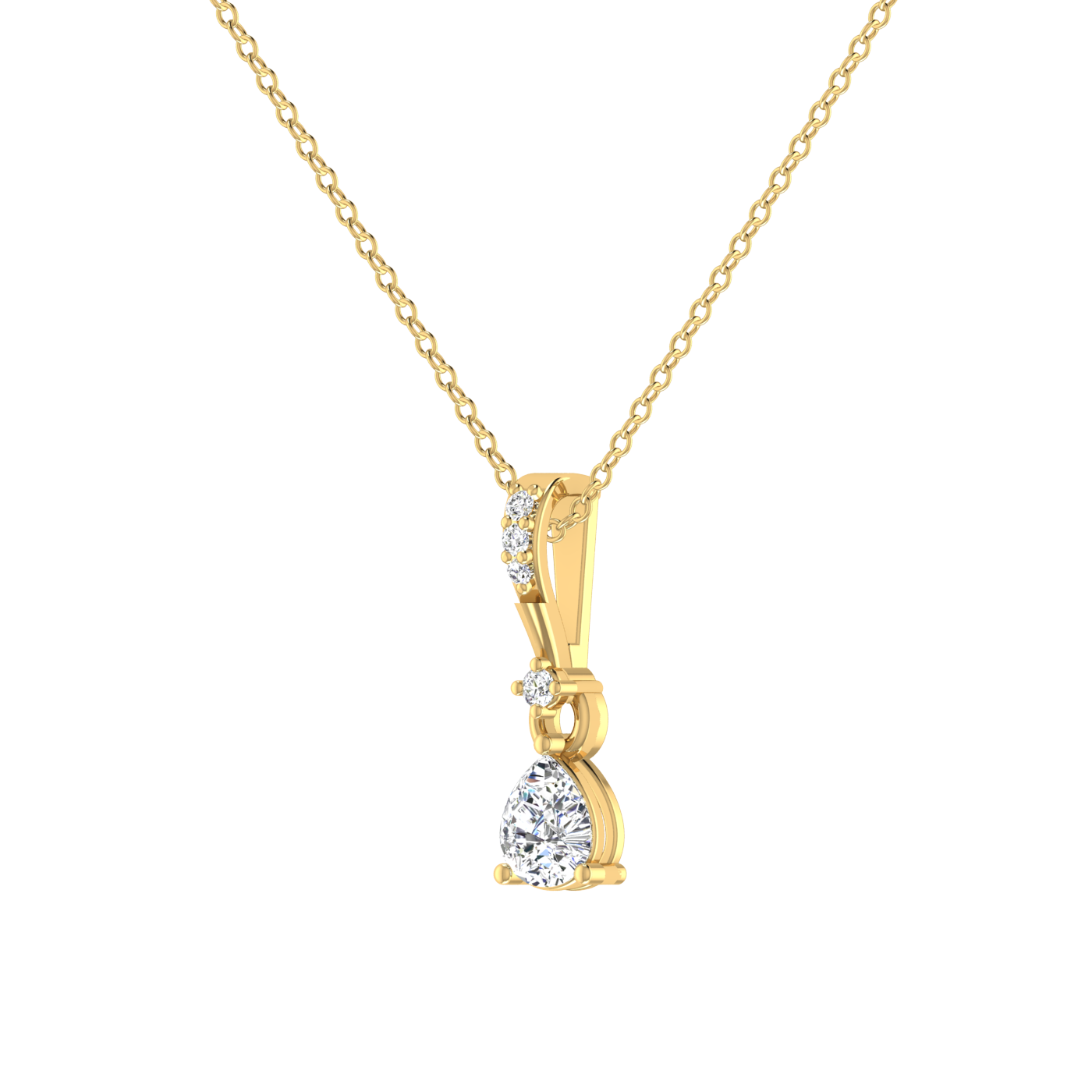 Ayla Solitaire Pendant