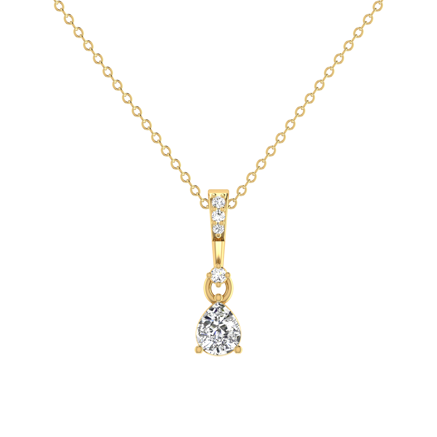 Ayla Solitaire Pendant