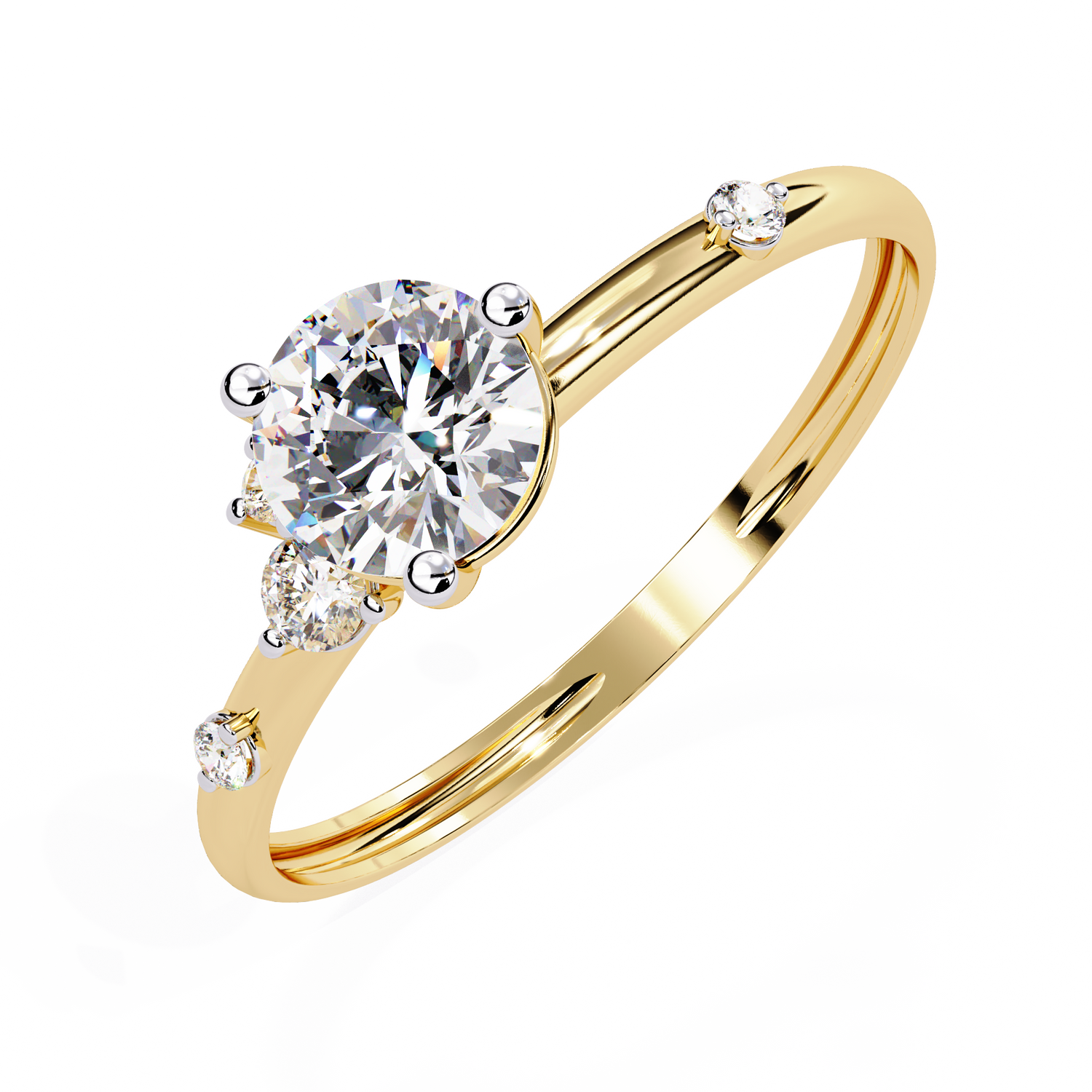 Skye Solitaire Ring