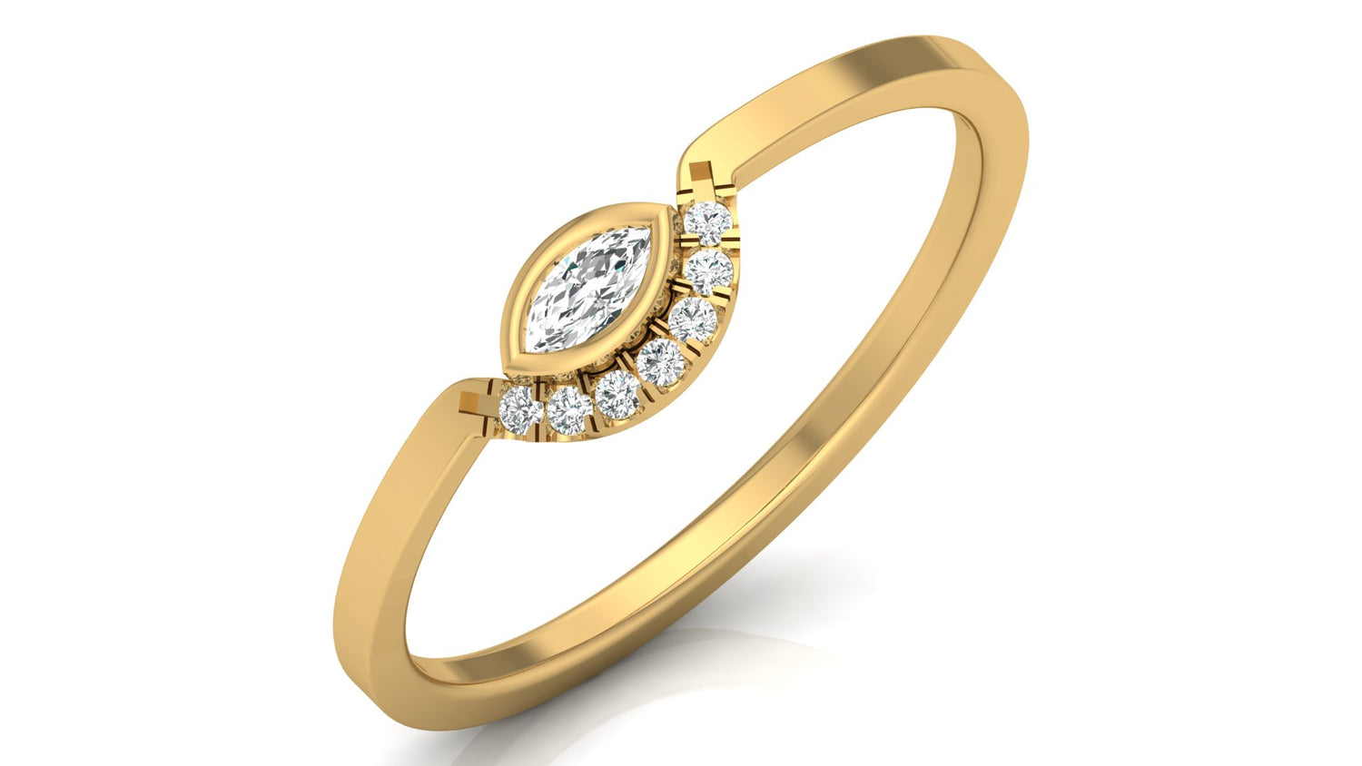 Mabel Solitaire Ring