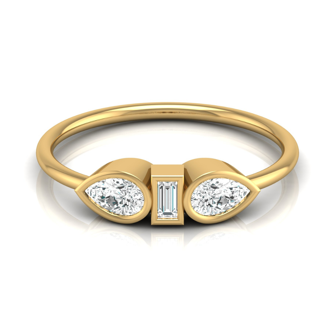 Mckinley Three Stone Ring
