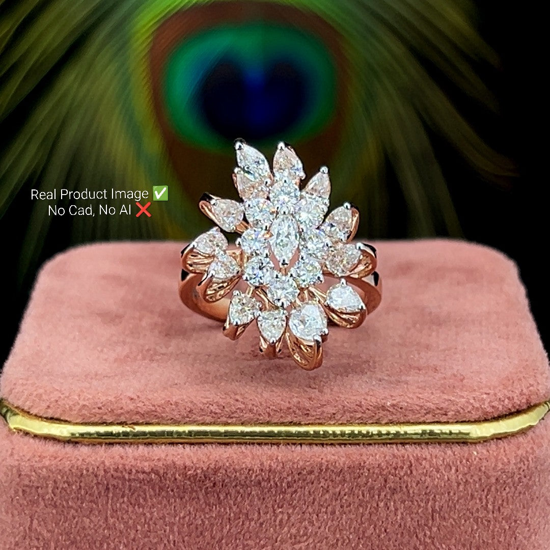 Diamond Bloom Ring
